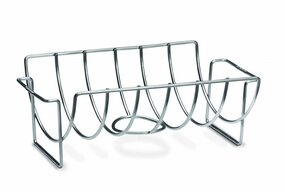 Rvs sparerib- en braadstukhouder - afbeelding 2