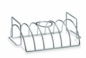 Rvs sparerib- en braadstukhouder - afbeelding 2