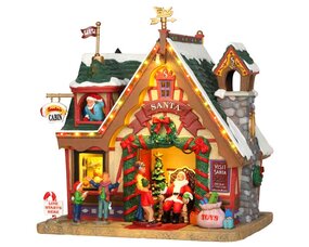 SANTA'S CABIN, WITH 4.5V ADAPTOR