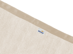 Schaduwdoek driehoek 5m zand - afbeelding 2