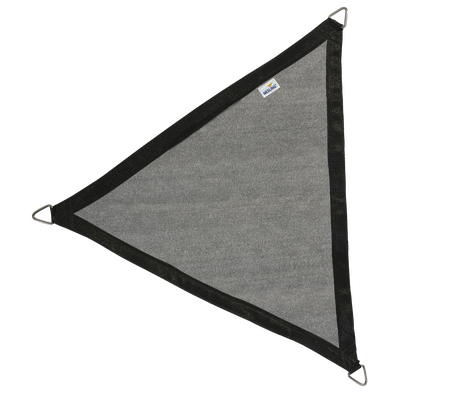 Schaduwdoek driehoek 90g 5m zwart