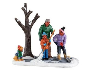 SHOVELING THE DRIVEWAY