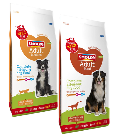 Smolke adult medium of maxi (bonusbag) 12kg