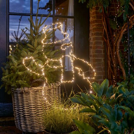 Sneeuwpop zwaaiend stake light ijzer steady mirco LED - afbeelding 4