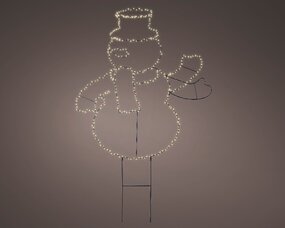 Sneeuwpop zwaaiend stake light ijzer steady mirco LED - afbeelding 2