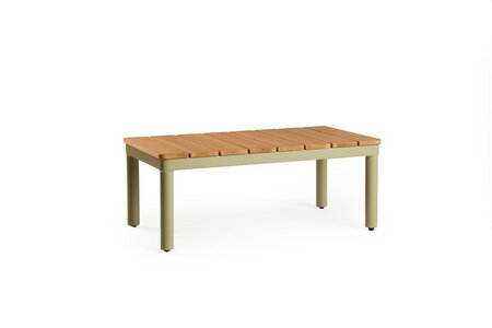 Sola Lounge Coffee Table Teak Olive Green