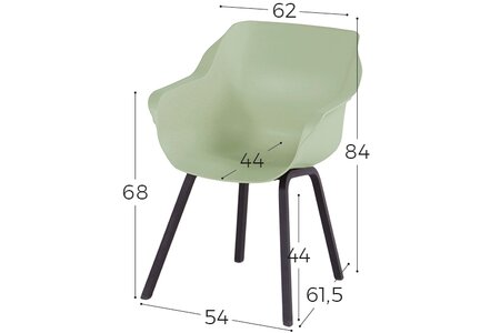 Sophie Element Armchair French Green - afbeelding 2