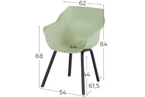 Sophie Element Armchair French Green - afbeelding 2