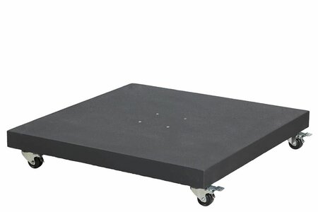 Sorrento parasolvoet 90kg Black burned - afbeelding 1