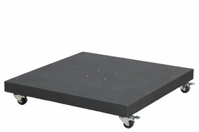Sorrento parasolvoet 90kg Black burned - afbeelding 1