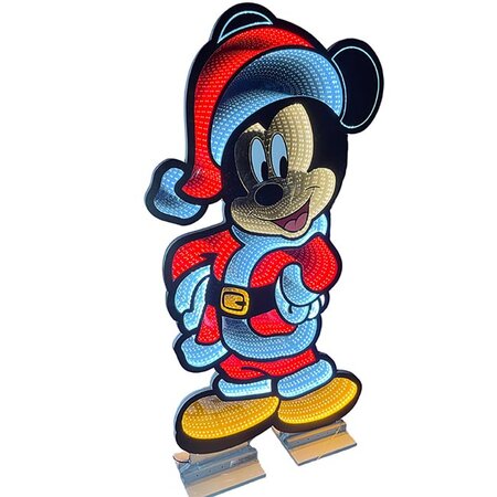 Infinity verlichting Disney Mickey Kerstman 160cm