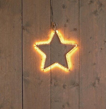 30CM 90LED WARM WIT - 5M AANLOOPSNOER - IP44 TRAFO