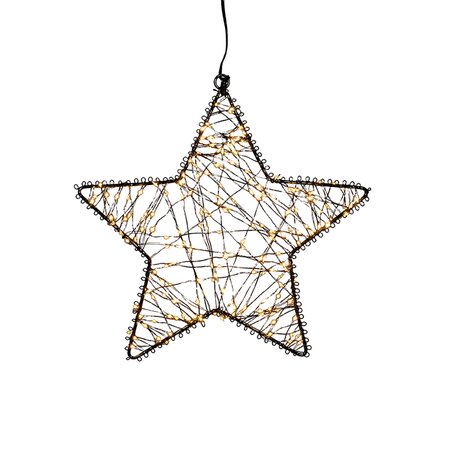 Ster Classic Warm met Flash effect LED ø26 cm - afbeelding 1