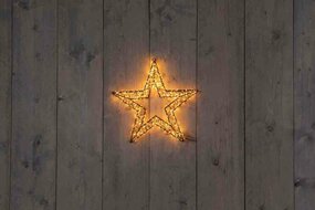 Ster metaal 3D D36cm LED - afbeelding 2