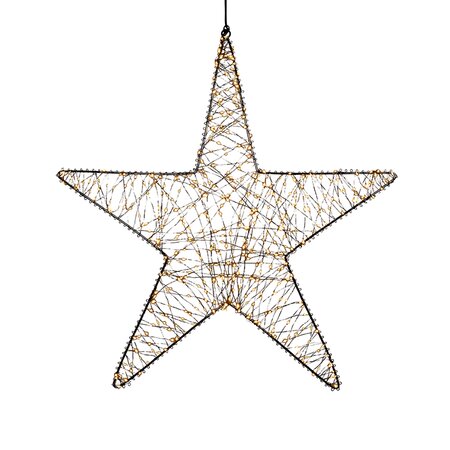 Ster Classic Warm met Flash effect LED ø56 cm - afbeelding 1