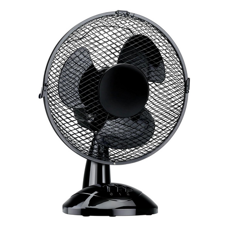 Tafel Ventilator zwart 230V 22cm 22W - afbeelding 2