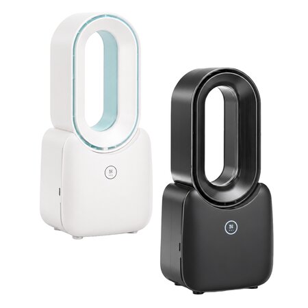 Tafelventilator, wit of zwart (USB)