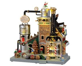 THE CHRISTMAS CHOCOLATIER TRUFFLE FACTORY, WITH 4.5V ADAPTOR