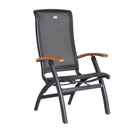 Tuinstoel Da Vinci Recliner Teak
