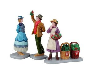 UNDER THE MISTLETOE, SET OF 3