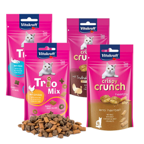 Vitakraft Crispy Crunch en Trio Mix 60gr