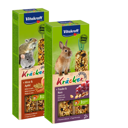 Vitakraft Kräcker 2 in1 konijn en knaagdier - afbeelding 1