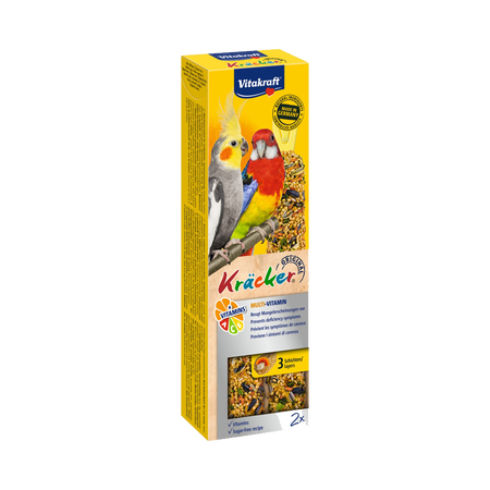 Vitakraft Kräckers voor agapornide, valkparkiet en papegaai - afbeelding 3