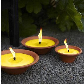 Vuurschaal Citronella 23cm Rond - afbeelding 2