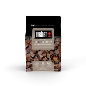 WEBER Aanmaakblokjes, 48 stuks, bruin, ecologisch