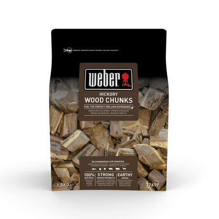WEBER Houtblokjes 1,5 kg, Hickory