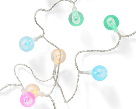 Xl cherry lights 8 functie twinkel effect Soft multi LED - afbeelding 2