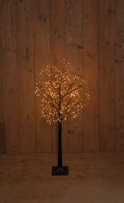 Eikenboom zwart Classic LED H120cm - afbeelding 3